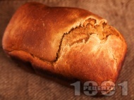 Рецепта Домашен хляб с меласа за хлебопекарна